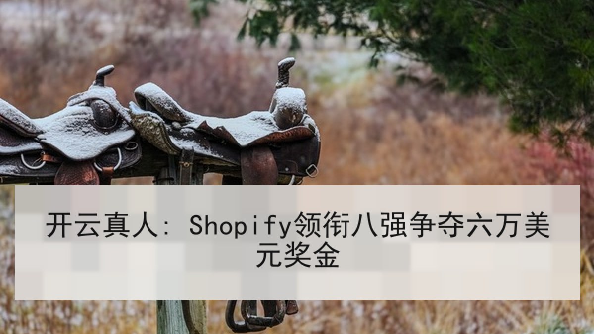 开云真人: Shopify领衔八强争夺六万美元奖金